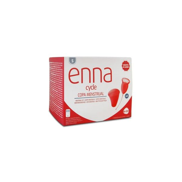 Enna Cycle Copo Menstrual S x 2 Caixa Esterilizadora Farmácia Mirafoz